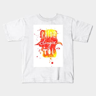 Raide Dingue de Toi - Crazy About You Kids T-Shirt